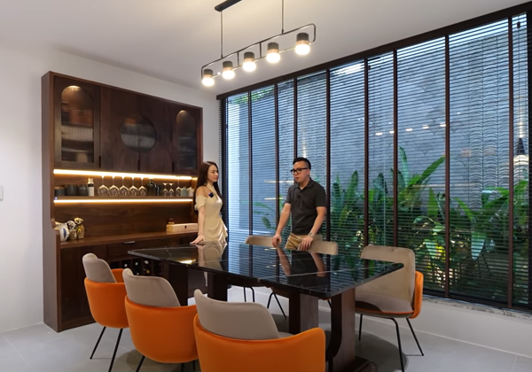 Nhà F review công trình thực tế Villa thực hiện bởi Weo Design