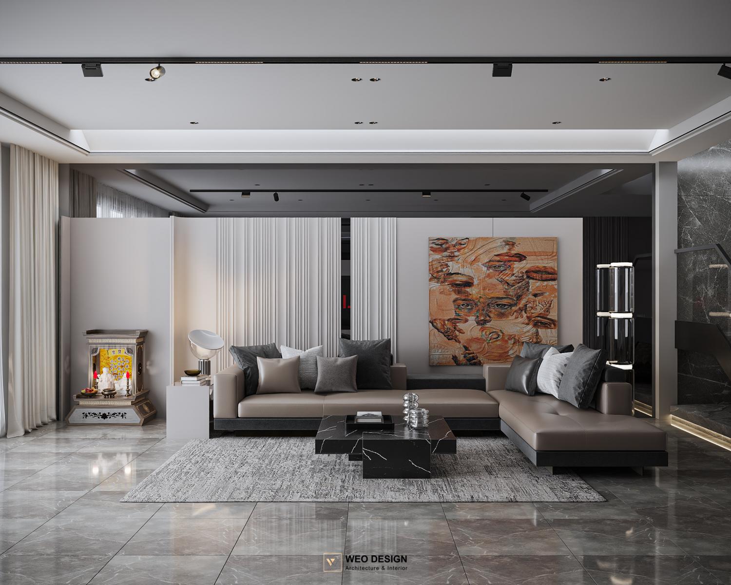 The Obsidian House - Modern Style