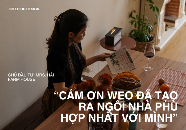 CĂN HỘ 2 PHÒNG NGỦ PHONG CÁCH FARMHOUSE