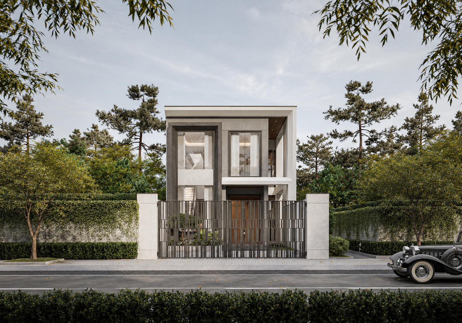 KIẾN TRÚC BÁNH BAO HOUSE - NHÀ PHỐ HIỆN ĐẠI