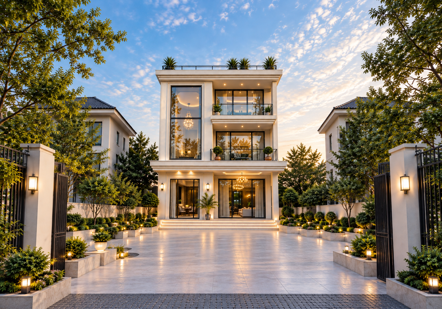 KIẾN TRÚC URBAN IVORY VILLA - MODERN CLASSIC