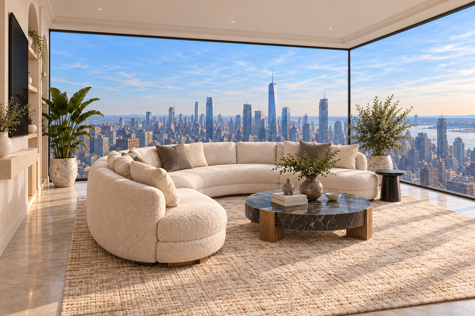 The Skyview Penthouse - Modern Style