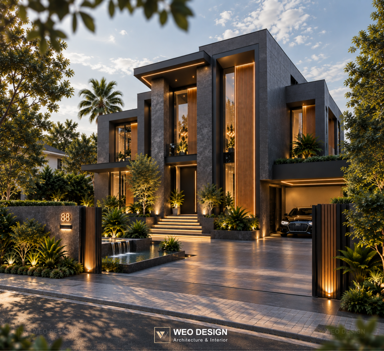 KIẾN TRÚC DARK HOME
