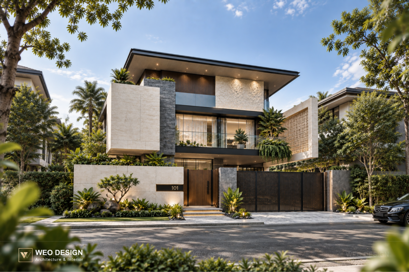 KIẾN TRÚC THE CANOPY VILLA