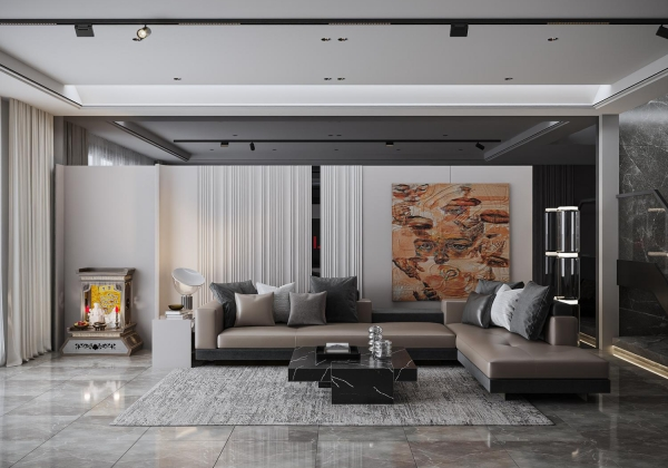 The Obsidian House - Modern Style